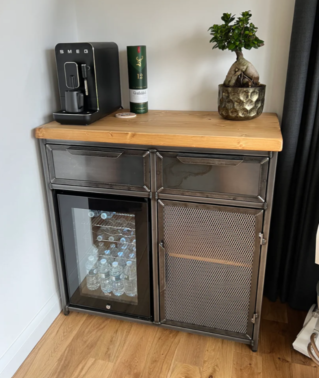 coffee station drinks cabinet 