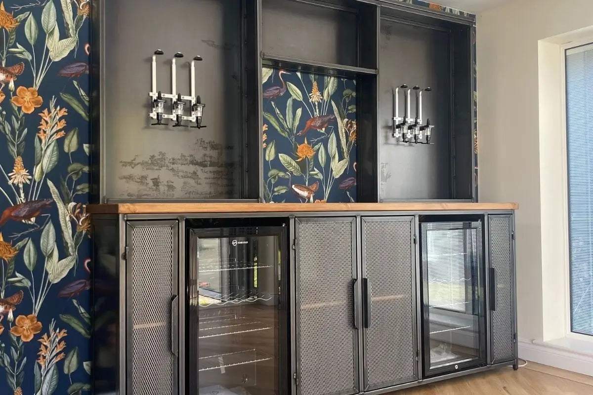 Home bar with optics hero image mobile