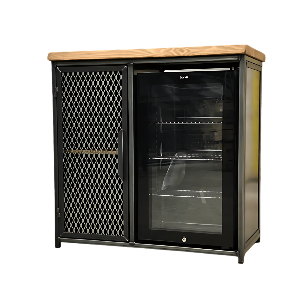 Small Drinks Cabinet with Drinks Cooler