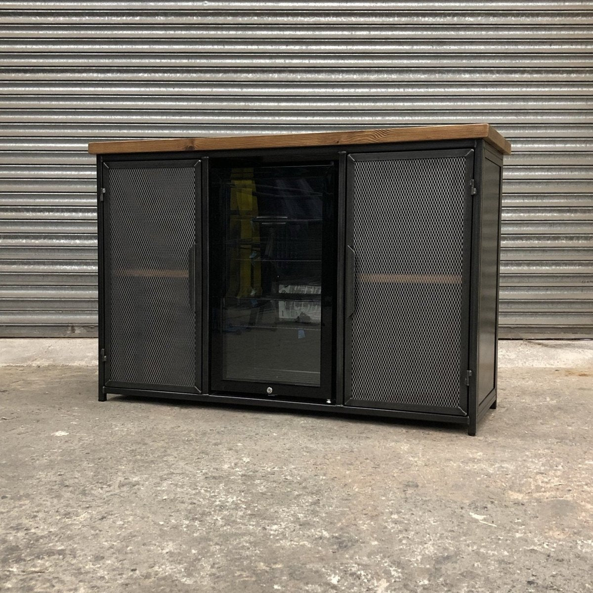 Industrial Sideboard Cabinet – Home Bar RSD Furniture