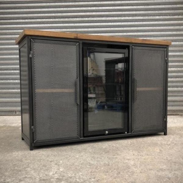 Industrial Sideboard Cabinet – Home Bar RSD Furniture