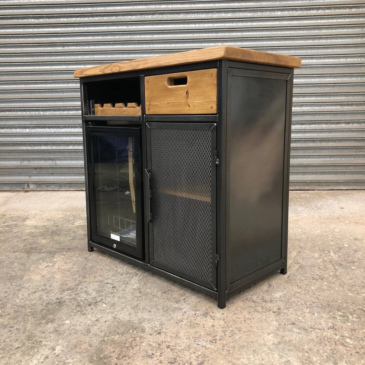 Wine Cabinet Sideboard with Wine Rack  RSD Furniture
