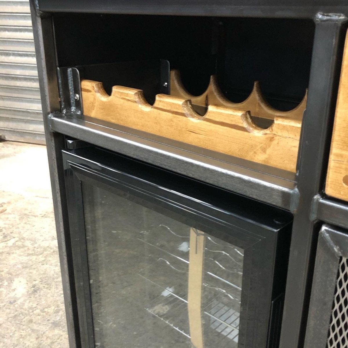 Wine Cabinet Sideboard with Wine Rack  RSD Furniture