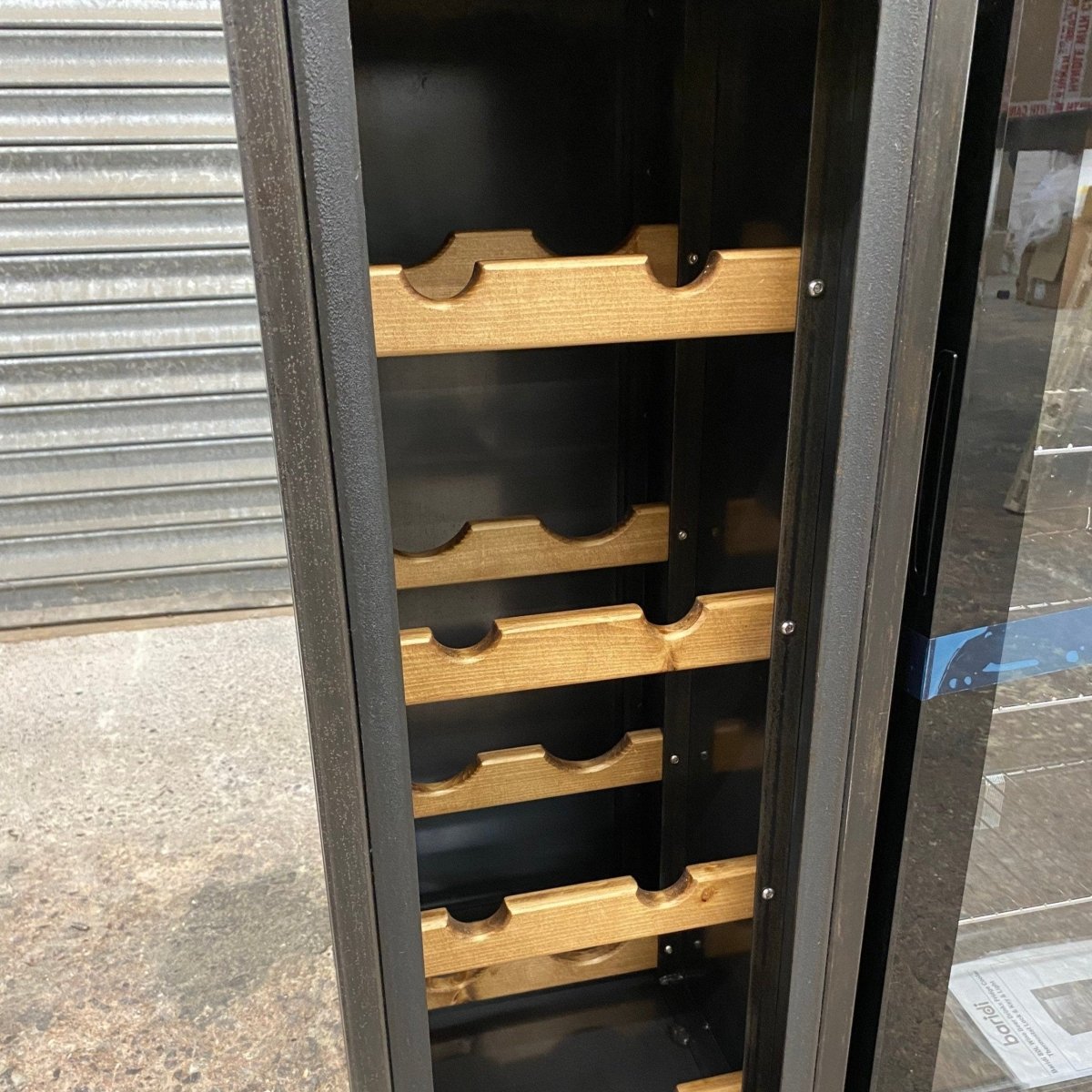 Wine Bar Cabinet with Wine Rack RSD Furniture