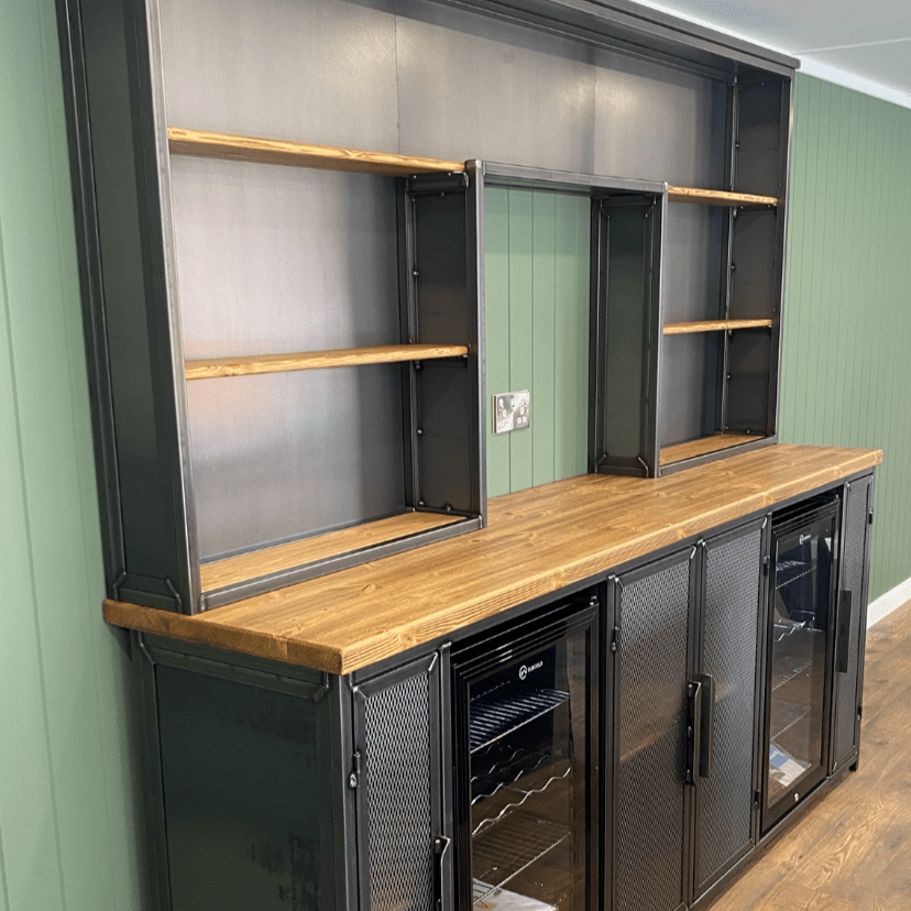 Premium Industrial Home Bar Cabinet RSD Furniture