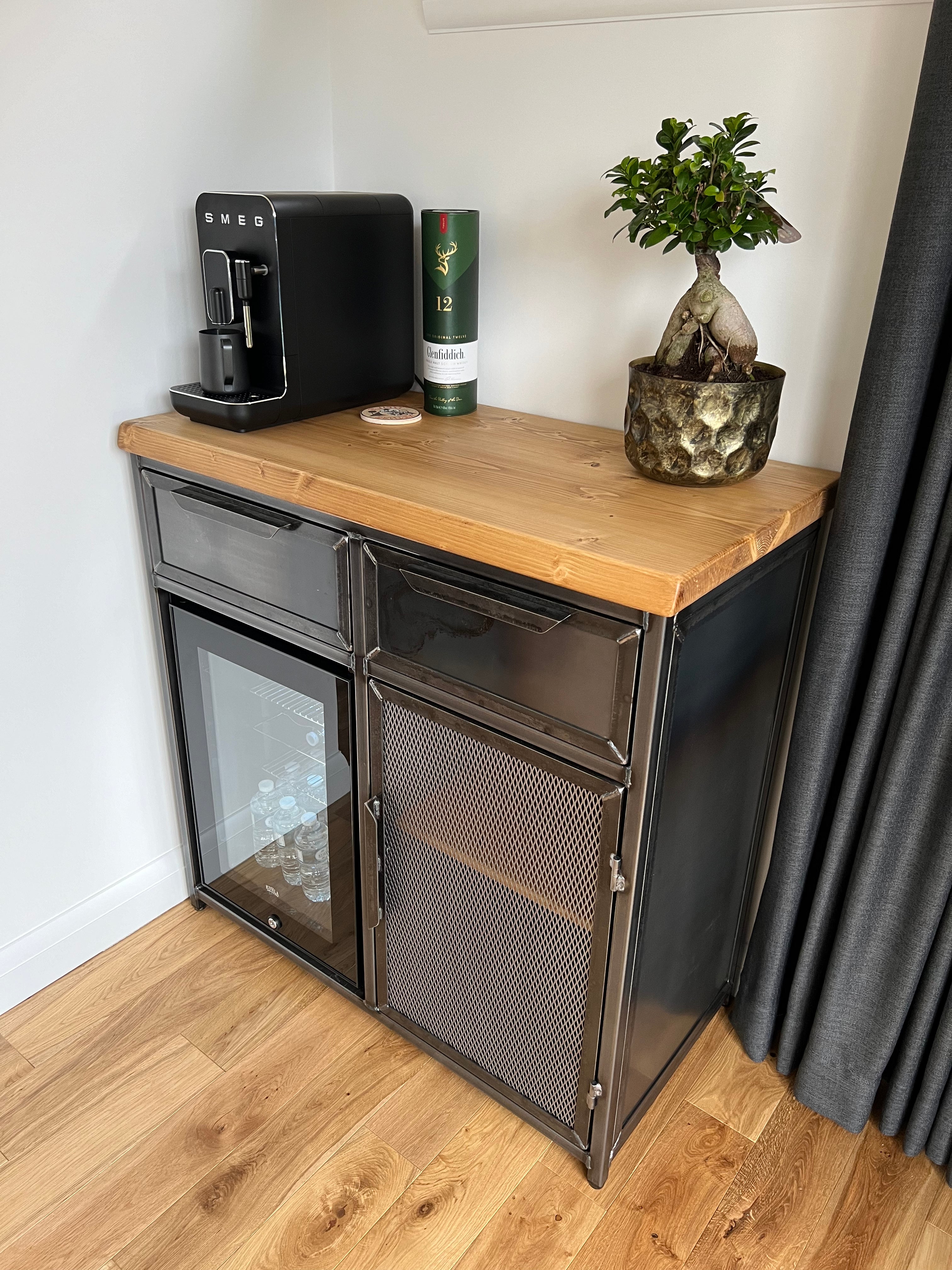 Modern Drinks Cabinet Coffee Station  RSD Furniture   
