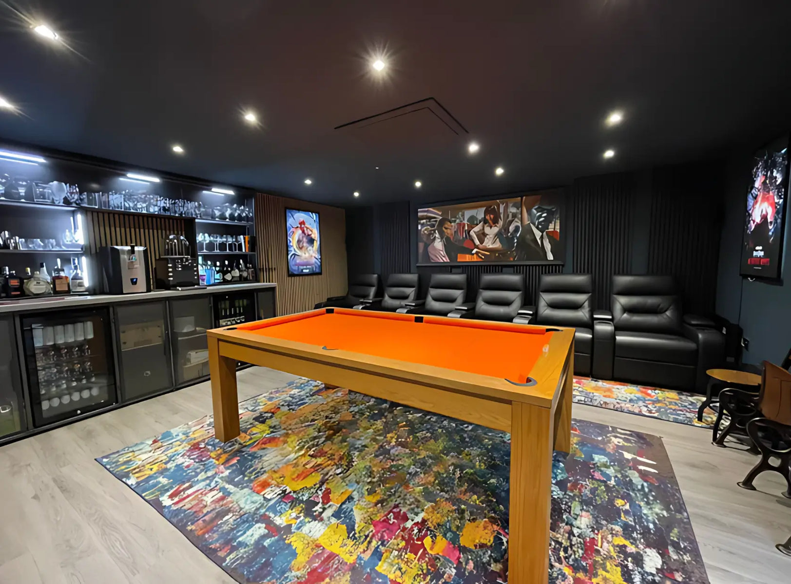 home bar for man cave 