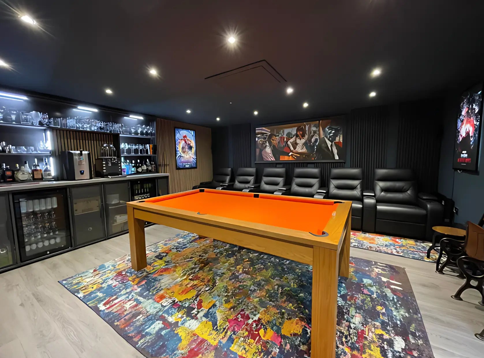 home bar for man cave 