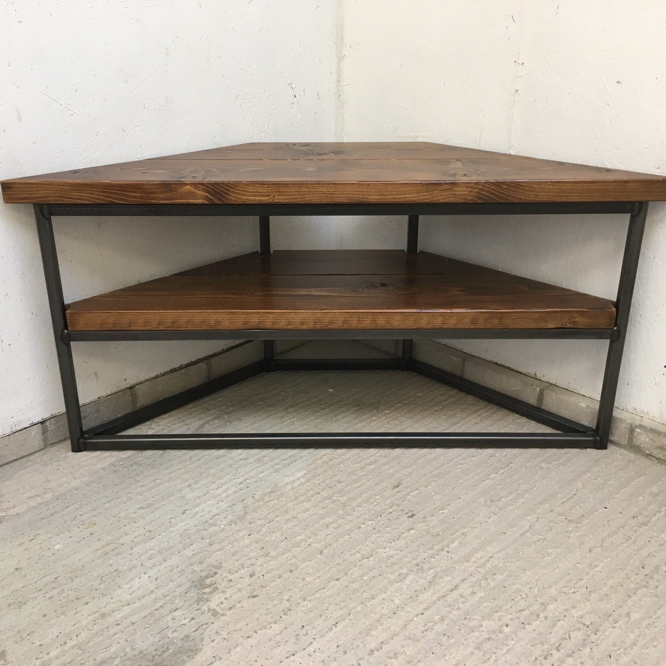 Industrial Corner TV Unit  RSD Furniture    