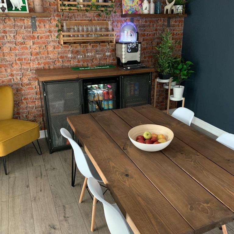 Industrial Sideboard Cabinet – Home Bar RSD Furniture
