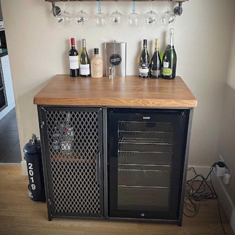 Industrial Coffee Cabinet Sideboard RSD Furniture