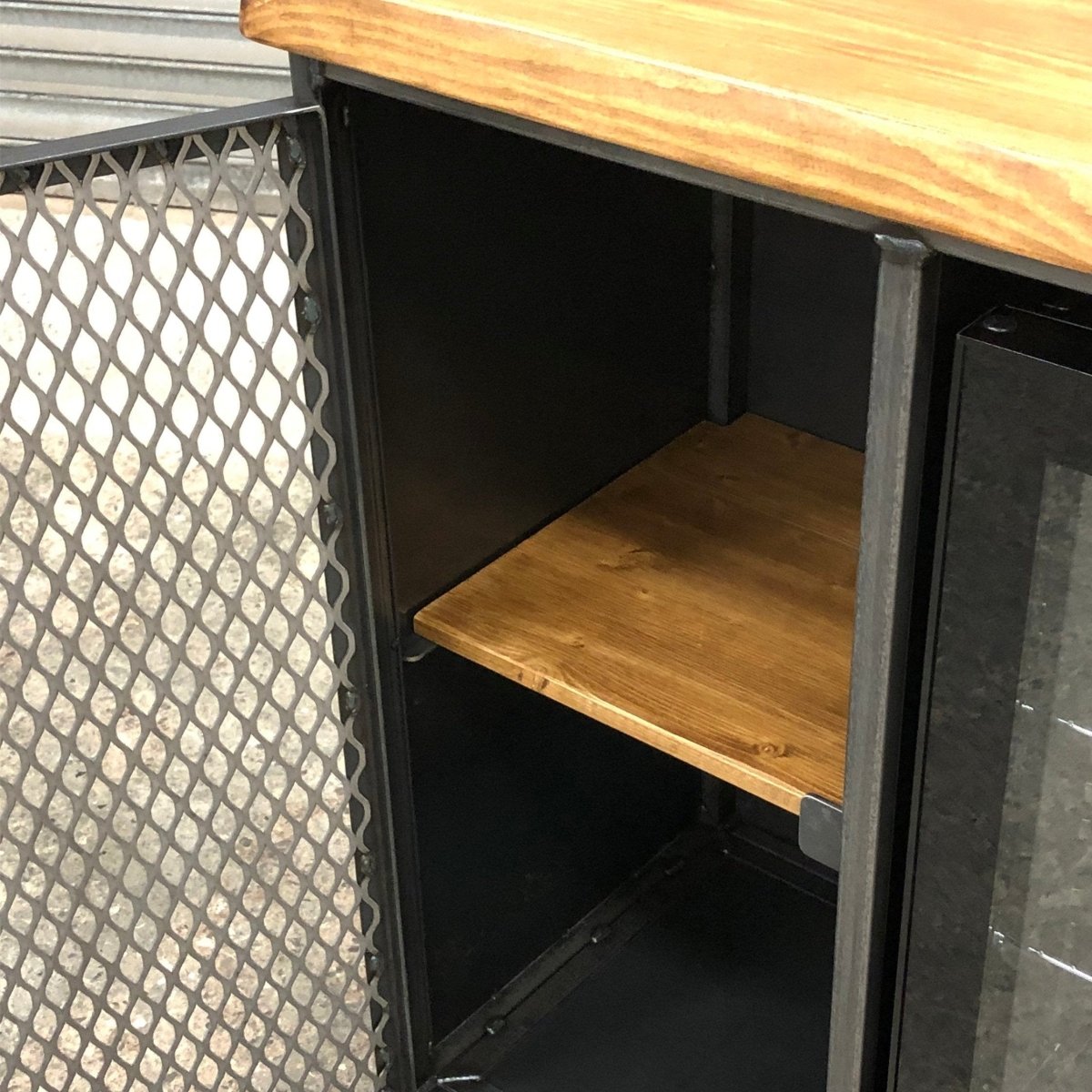 Industrial Coffee Cabinet Sideboard RSD Furniture