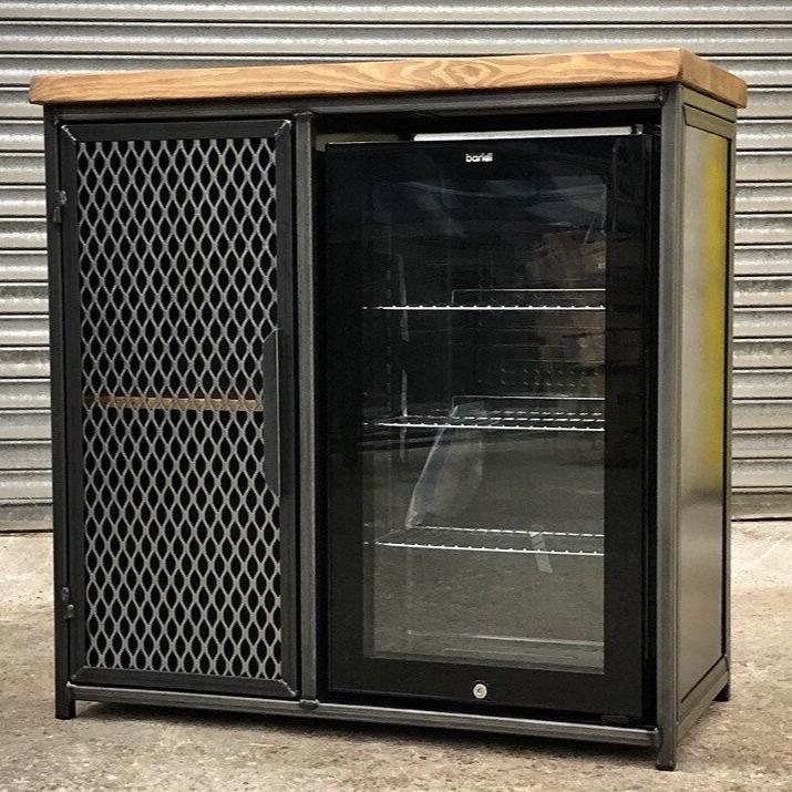 Industrial Coffee Cabinet Sideboard RSD Furniture