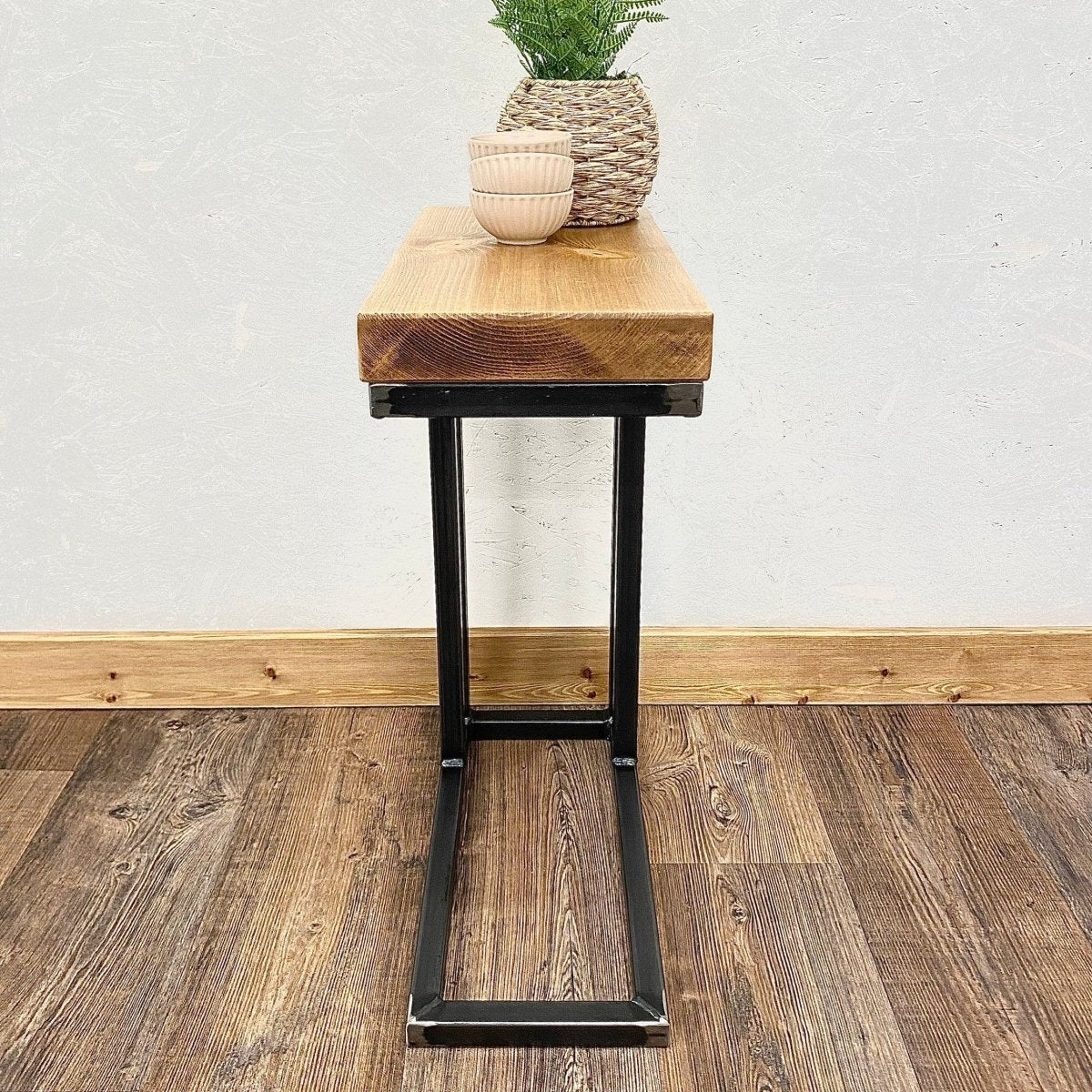 C Shaped Sofa Table – Metal Side Table RSD Furniture