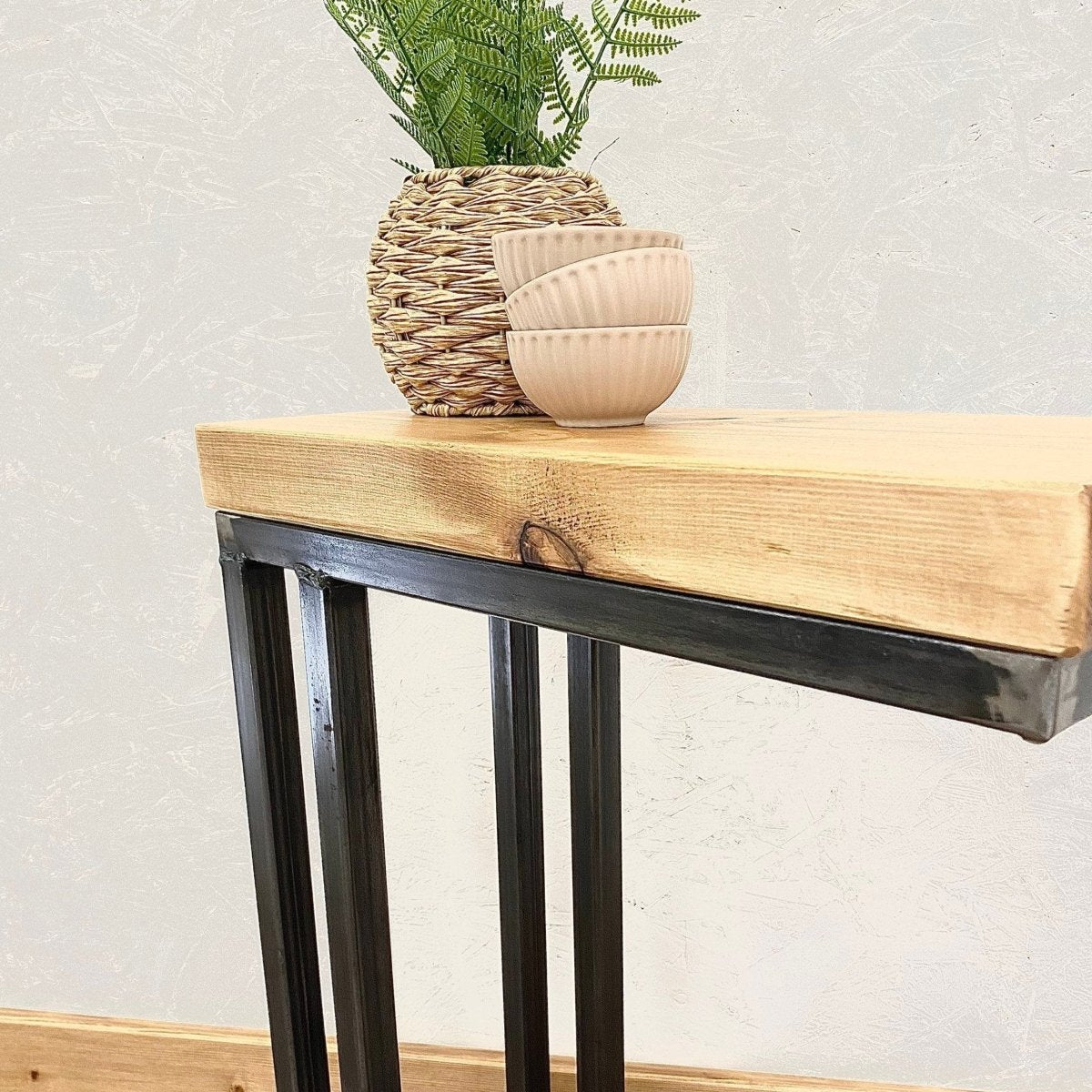 C Shaped Sofa Table – Metal Side Table RSD Furniture