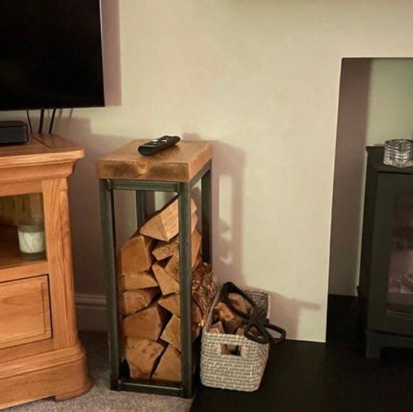 Indoor Log Storage Table RSD Furniture