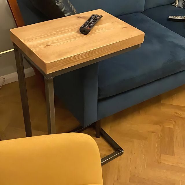 Modern C Shaped Sofa End Table RSD Furniture