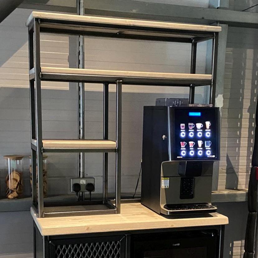 Industrial Coffee Bar Cabinet RSD Furniture