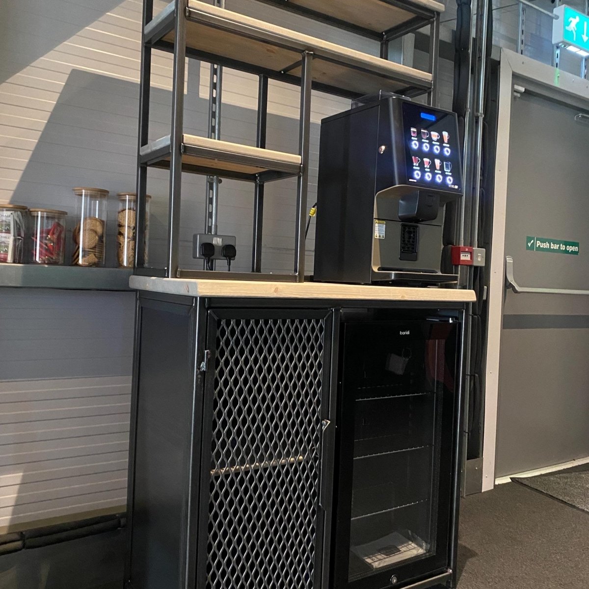 Industrial Coffee Bar Cabinet RSD Furniture