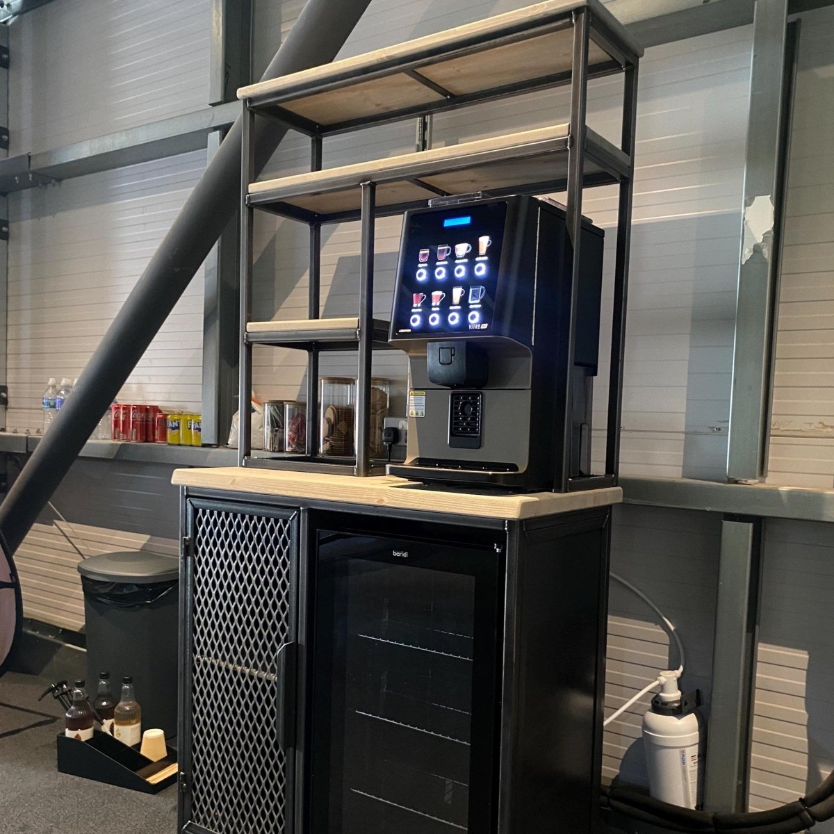 Industrial Coffee Bar Cabinet RSD Furniture
