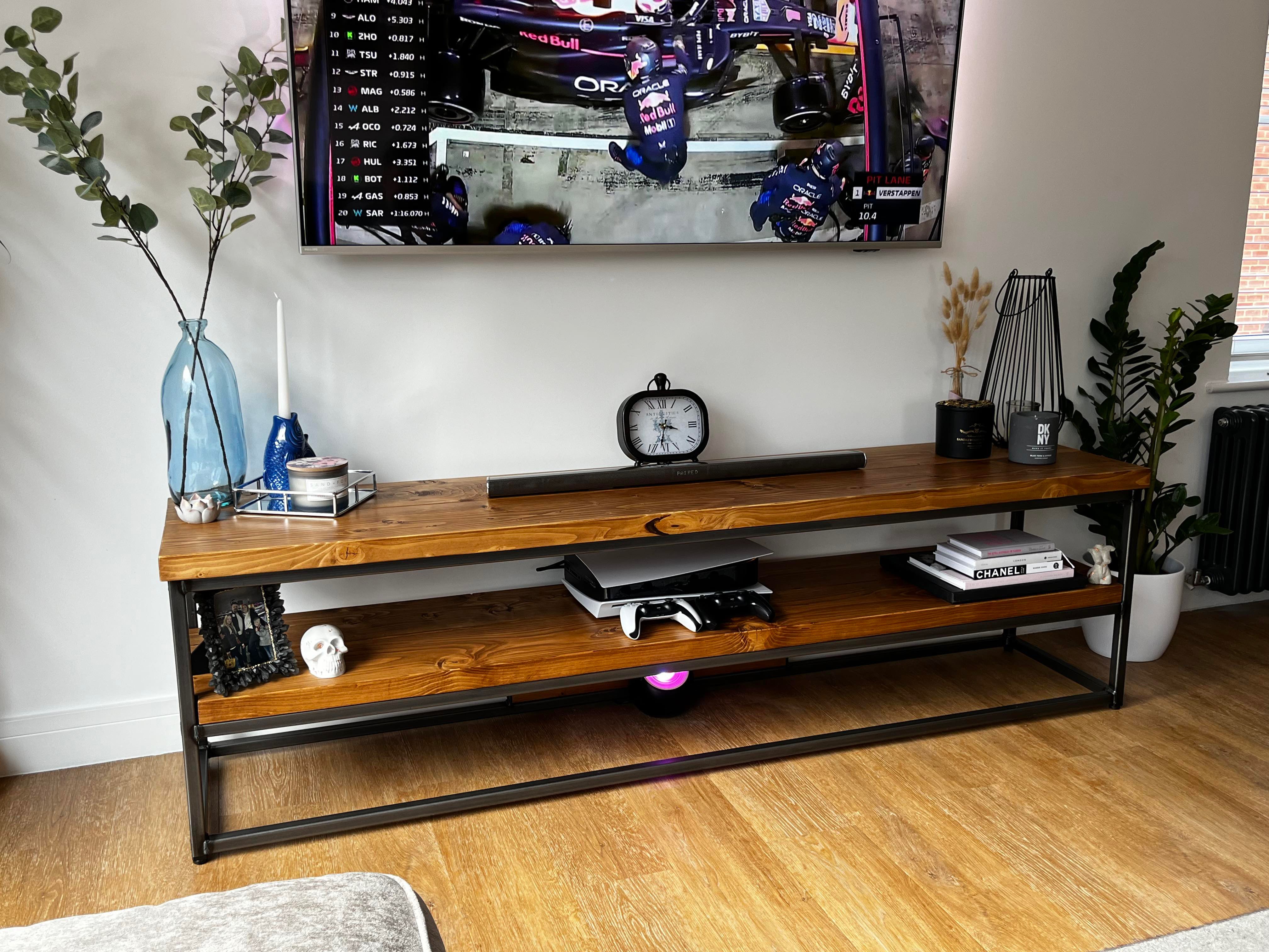 Rustic TV Stand  RSD Furniture   