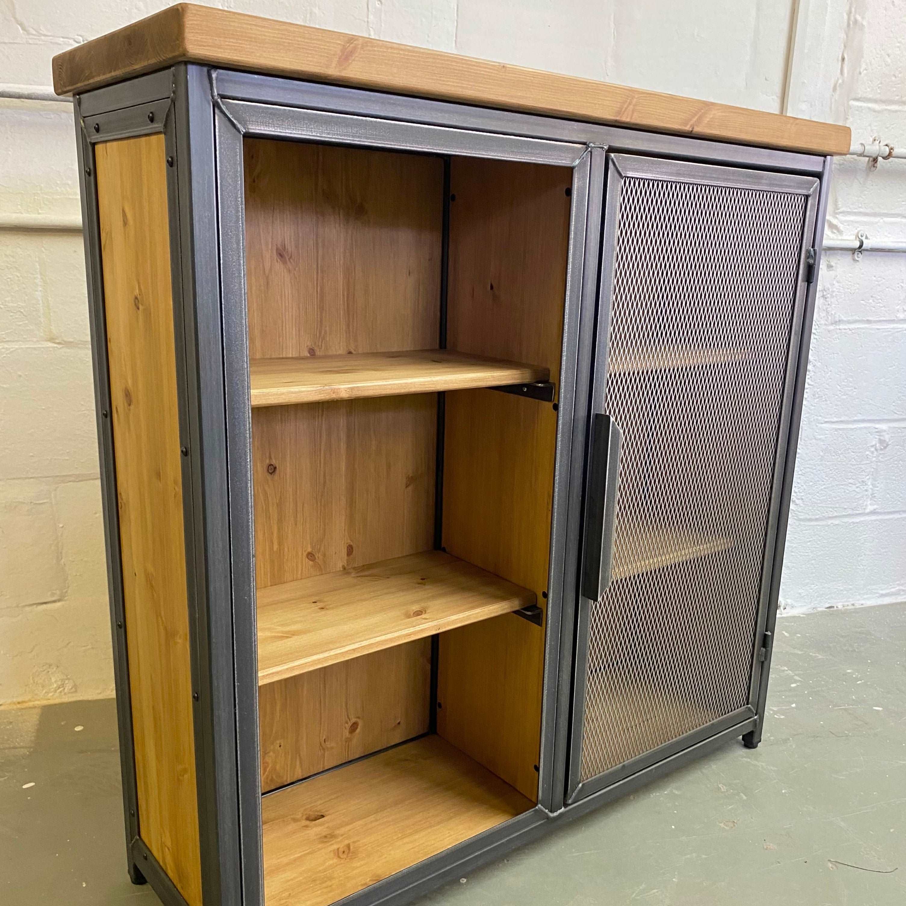 Industrial Sideboard Cabinet  RSD Furniture   