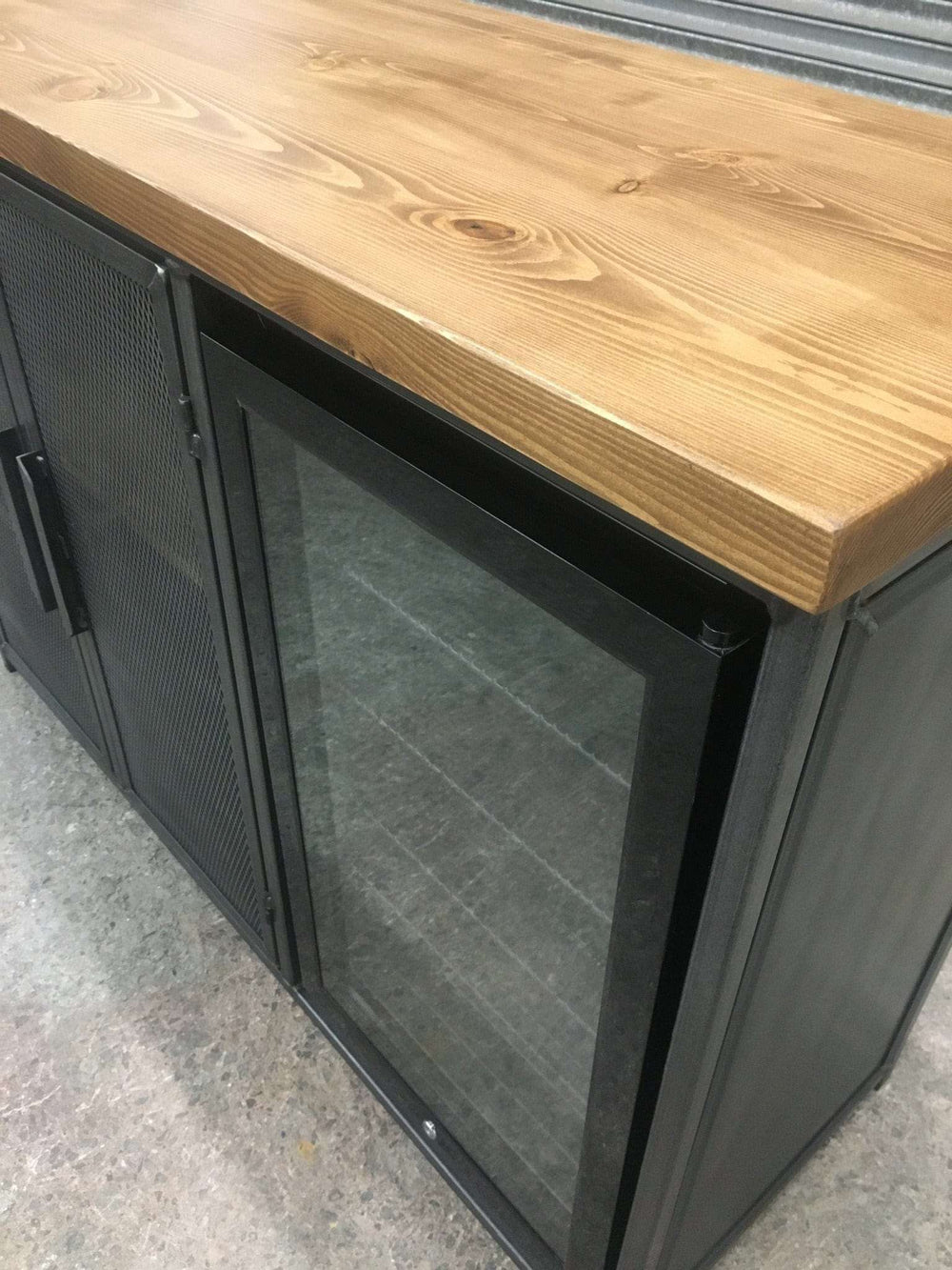 Industrial sideboard with fridge Drinks Home Bar RSD