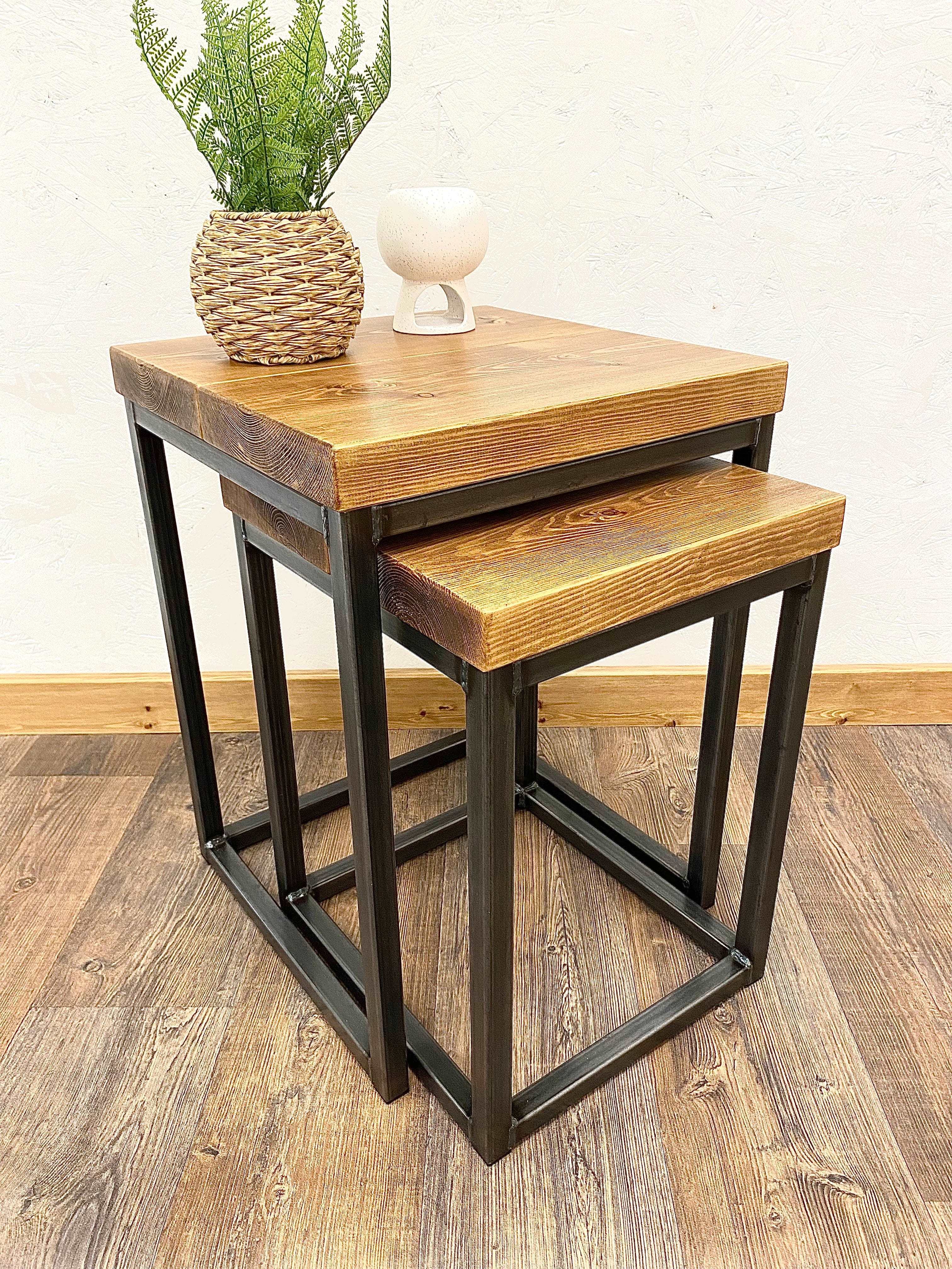 Industrial Nest of Tables Nest of Tables Nesting tables RSD Furniture   