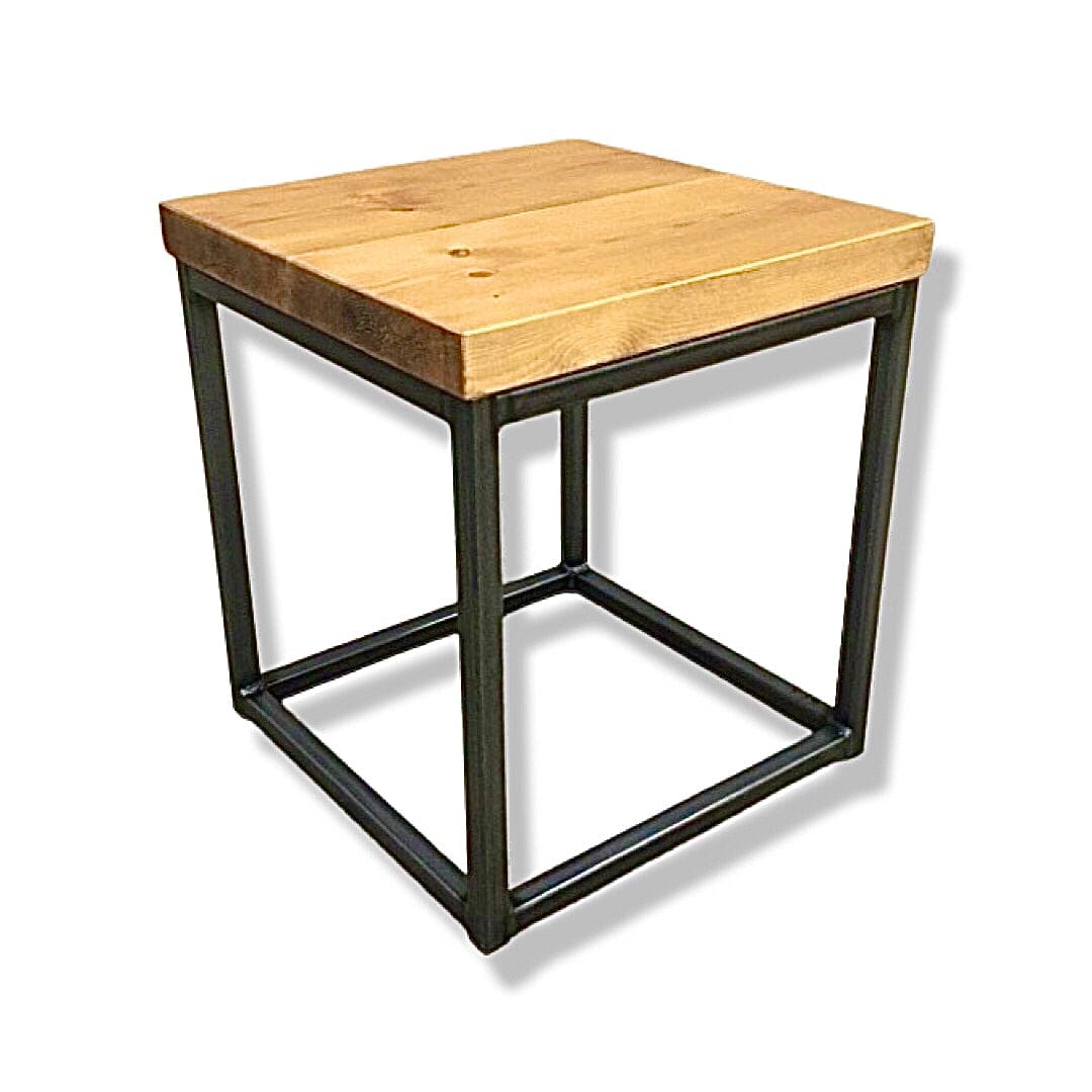 Small Industrial Coffee Table - Wood and Metal  FREE DELIVERY   